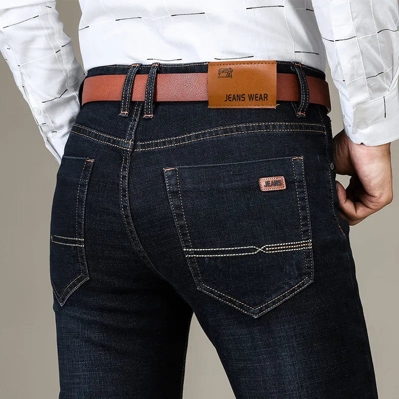 Diego - Pantalón vaquero elástico de hombre corte slim