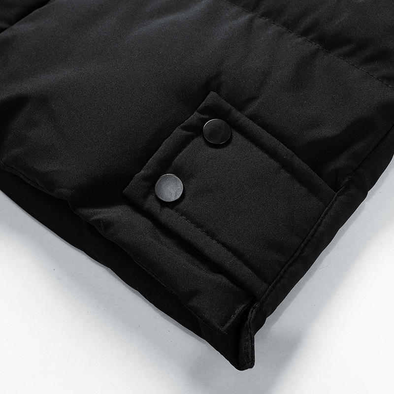 Matteo – Abrigo Acolchado de Invierno con Capucha para Hombre