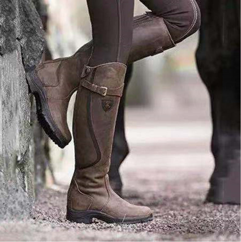 Jonah - Botas altas de cuero