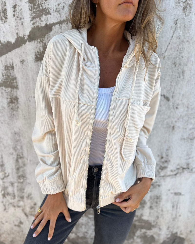 Marina – Chaqueta Casual con Capucha