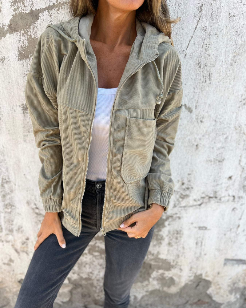Marina – Chaqueta Casual con Capucha