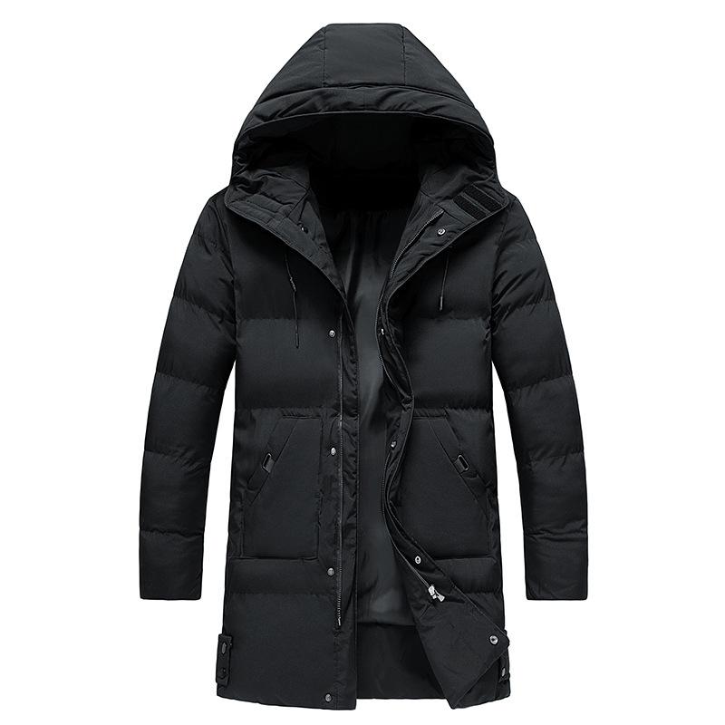 Matteo – Abrigo Acolchado de Invierno con Capucha para Hombre