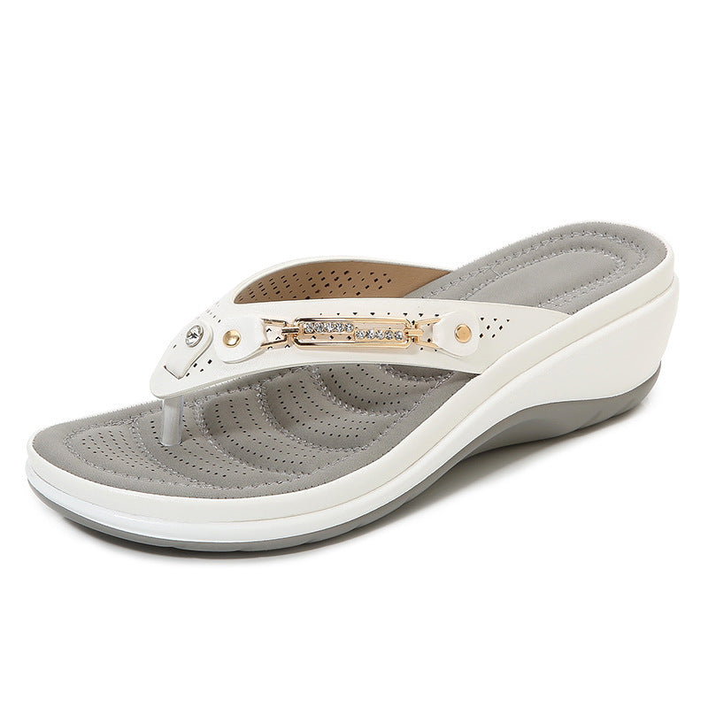 Liana - Sandalias de cuña con plataforma