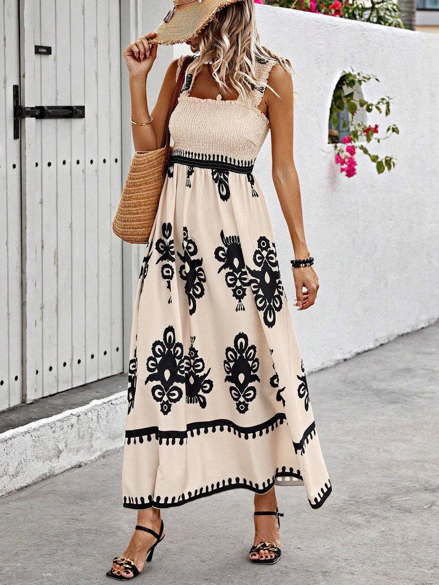 Aurora | Vestido de talle alto sin espalda
