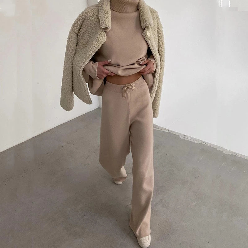 Mharta Elena | Conjunto de dos piezas elegante y minimalista para mujeres