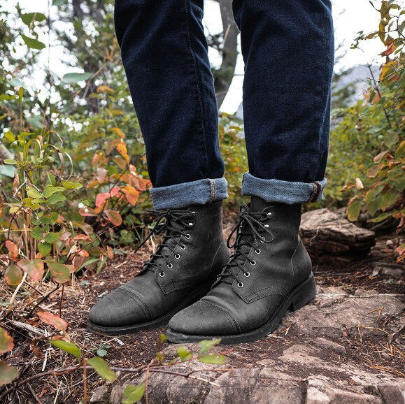 Ernesto - Botas de cuero marrón