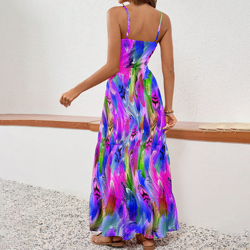 Camila - Maxi vestidos playa estampados