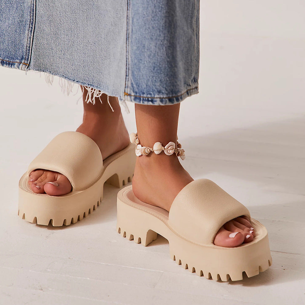 Shiena - Sandalias de plataforma para el verano