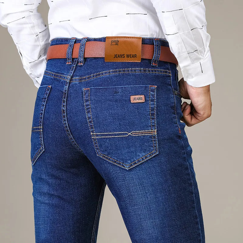 Diego - Pantalón vaquero elástico de hombre corte slim
