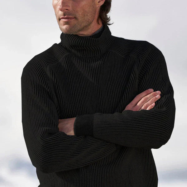 Leon – Suéter de Invierno para Hombre de Cashmere y Algodón