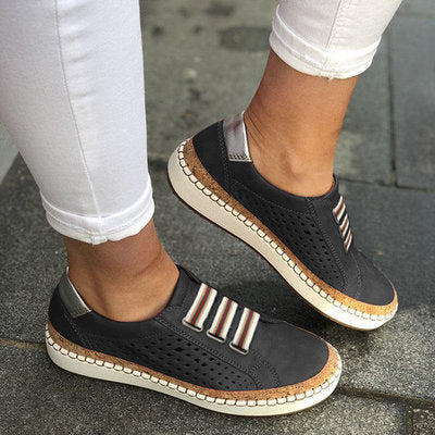 Bella - Zapatillas casual con detalles étnicos