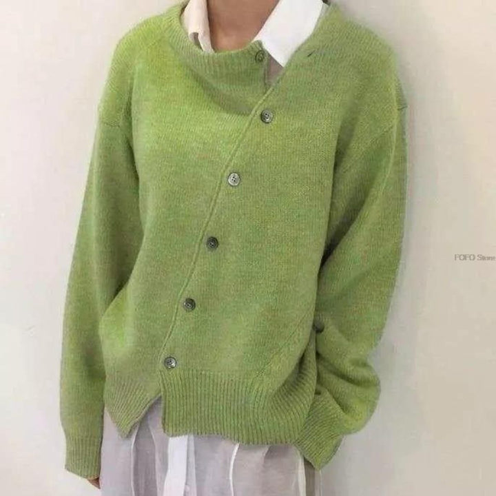 Eula | Unregelmäßig gestrickter Pullover