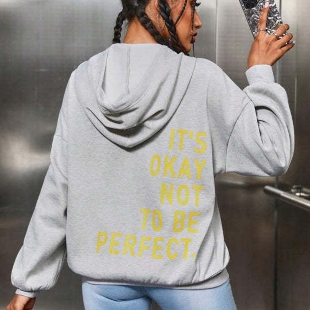 Paula – Sudadera con capucha y estampado motivacional