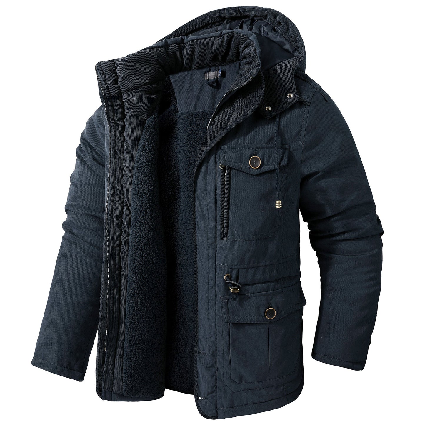 Javier – Chaqueta de invierno con forro cálido