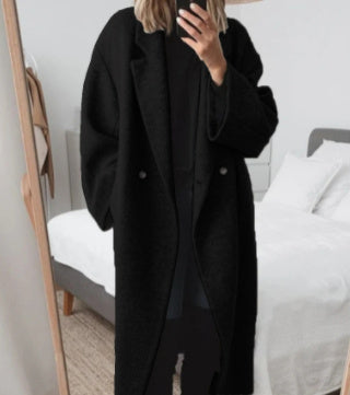 Natalia - Abrigo oversize de lana elegante