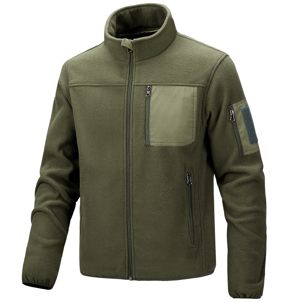 Básilio | Abrigo casual para hombre con cuello alto para exteriores
