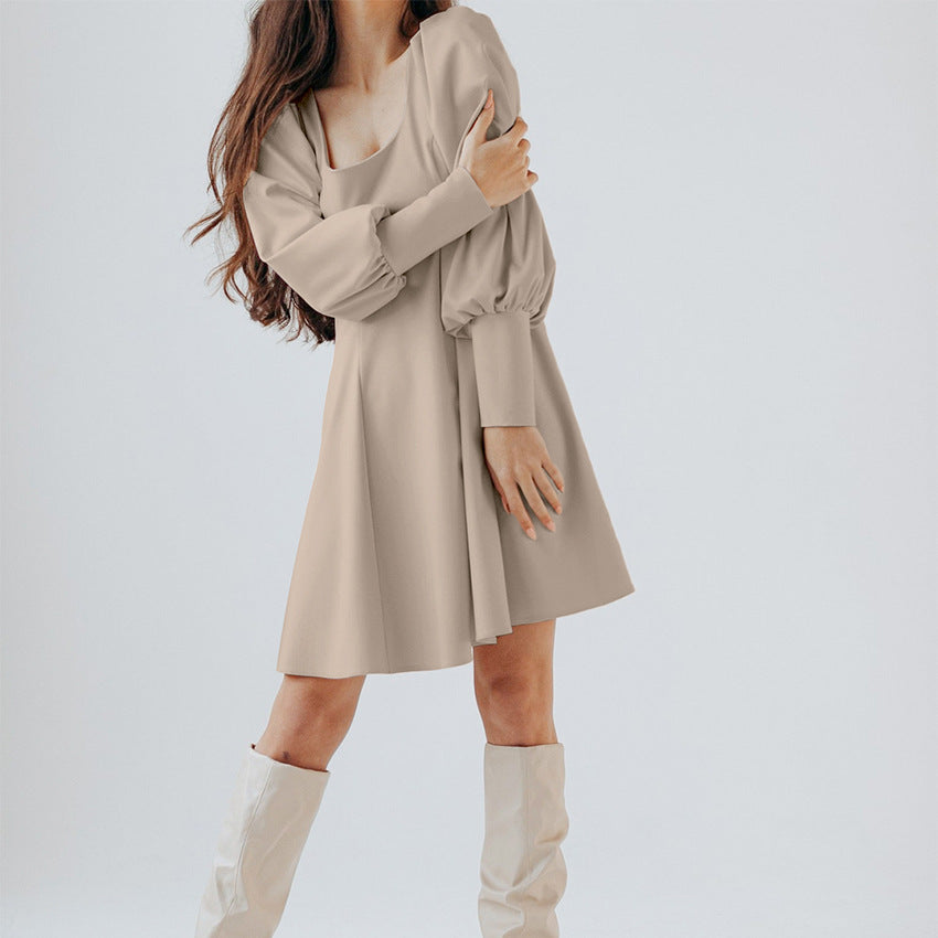 Sofía - Vestido elegante con mangas abullonadas