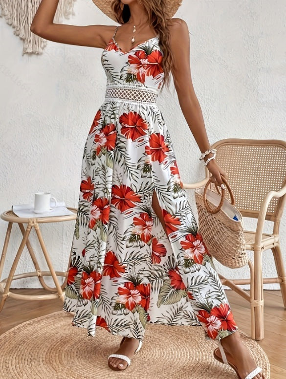 Liana - Vestido largo floral de verano boho