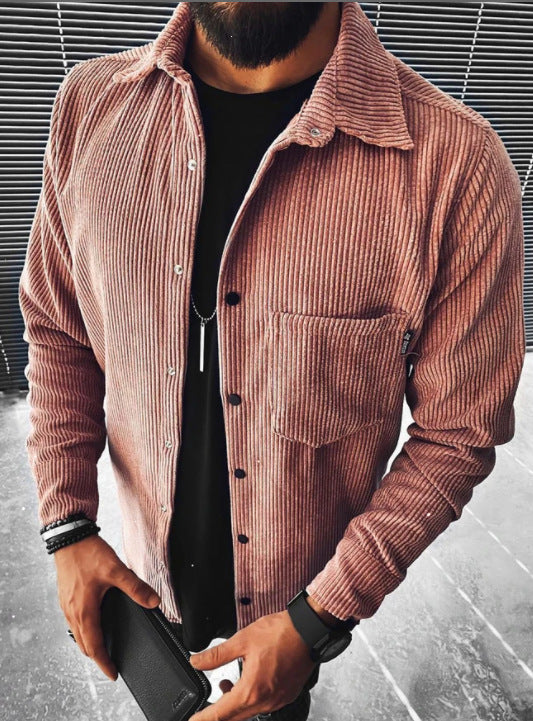 Álvaro - Camisa de pana de algodón