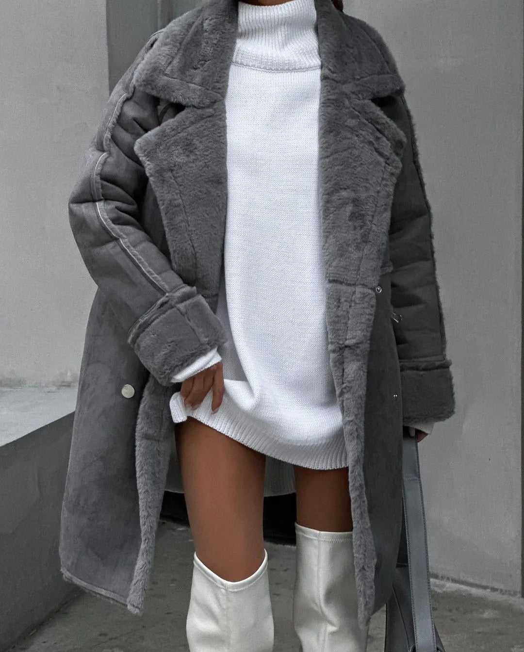 Isabella – Abrigo de invierno con forro de peluche