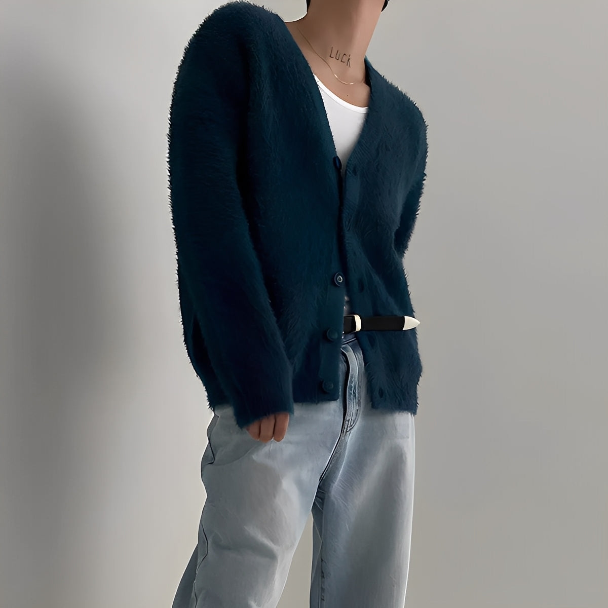 Livia – Cárdigan de mujer con botones Cashmere