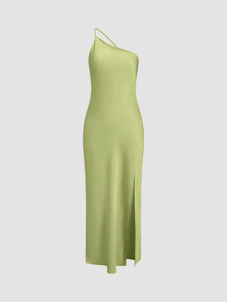 Carmen | Hermoso vestido largo satinado