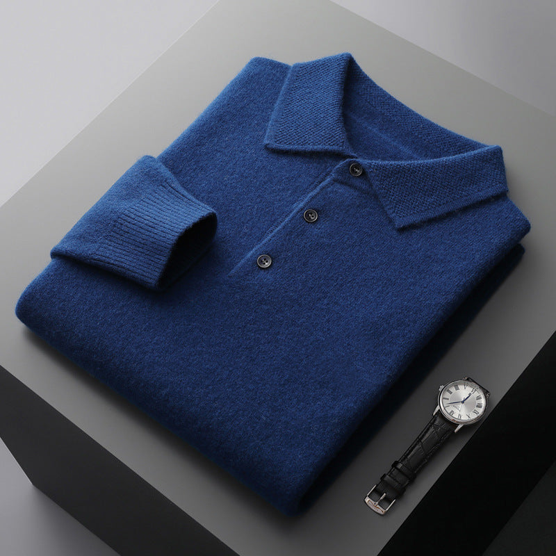 Richard - Jersey polo de lana