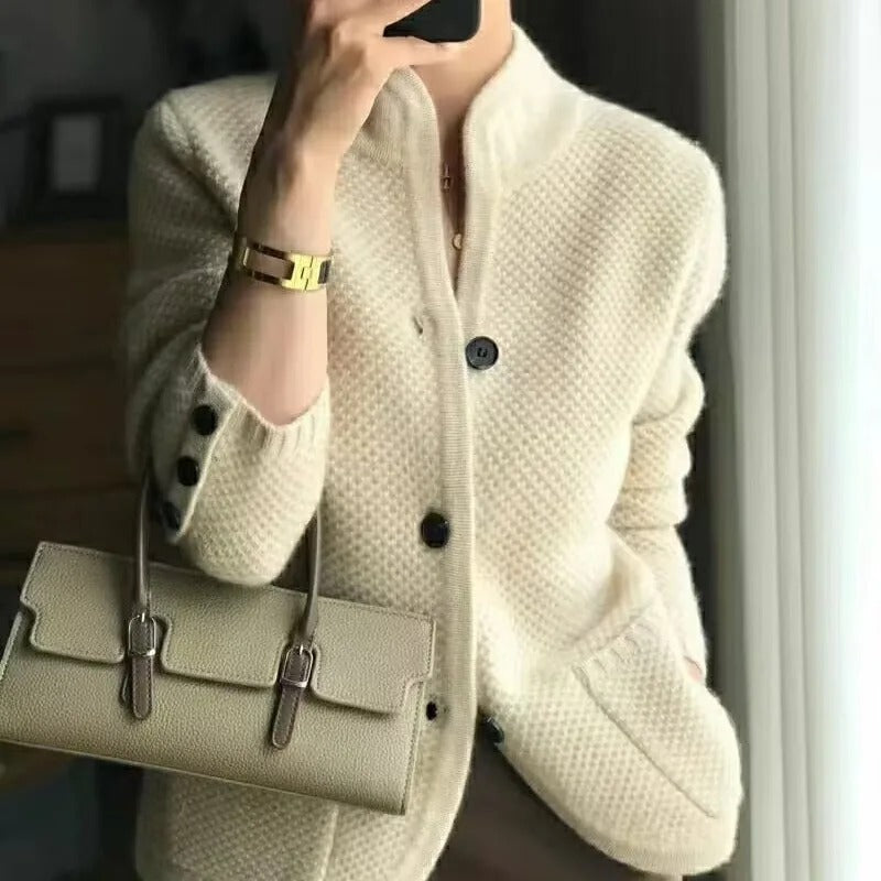 Sofía - Chaqueta de punto con botones mujer