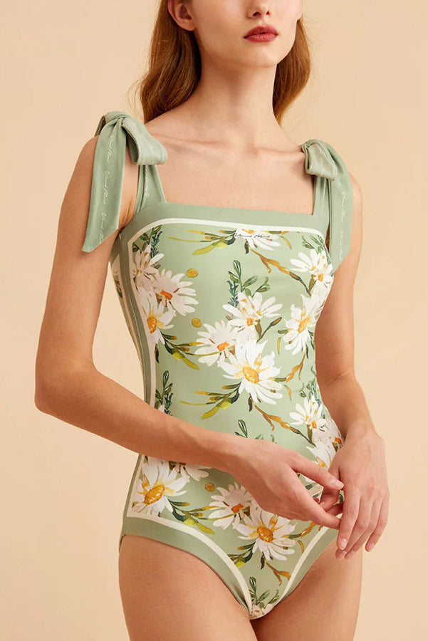 Clara | Cómodo estilo vintage floral reversible