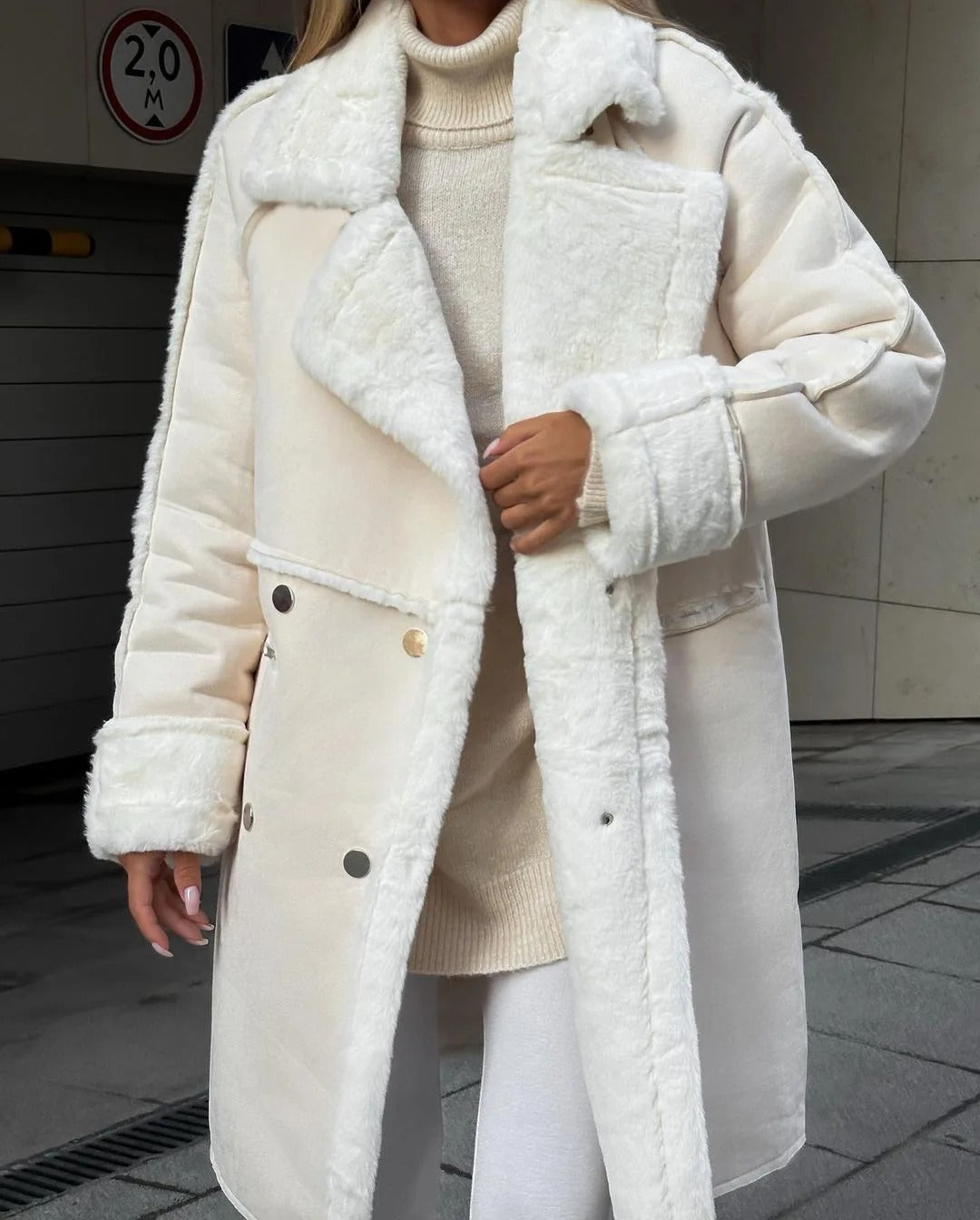 Isabella – Abrigo de invierno con forro de peluche