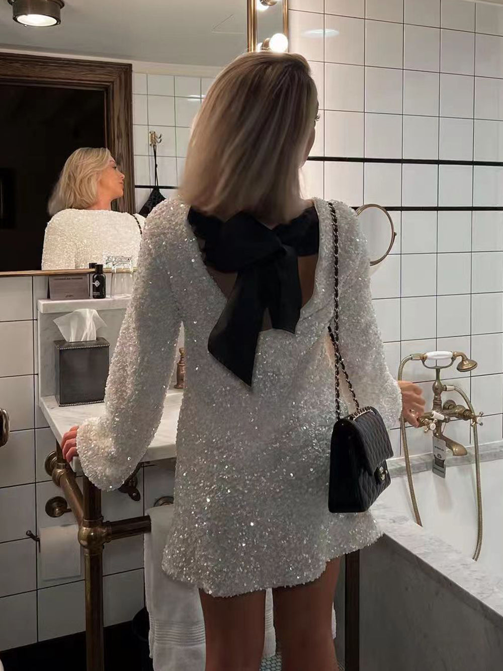 Layla | Kleid mit Bindegürtel