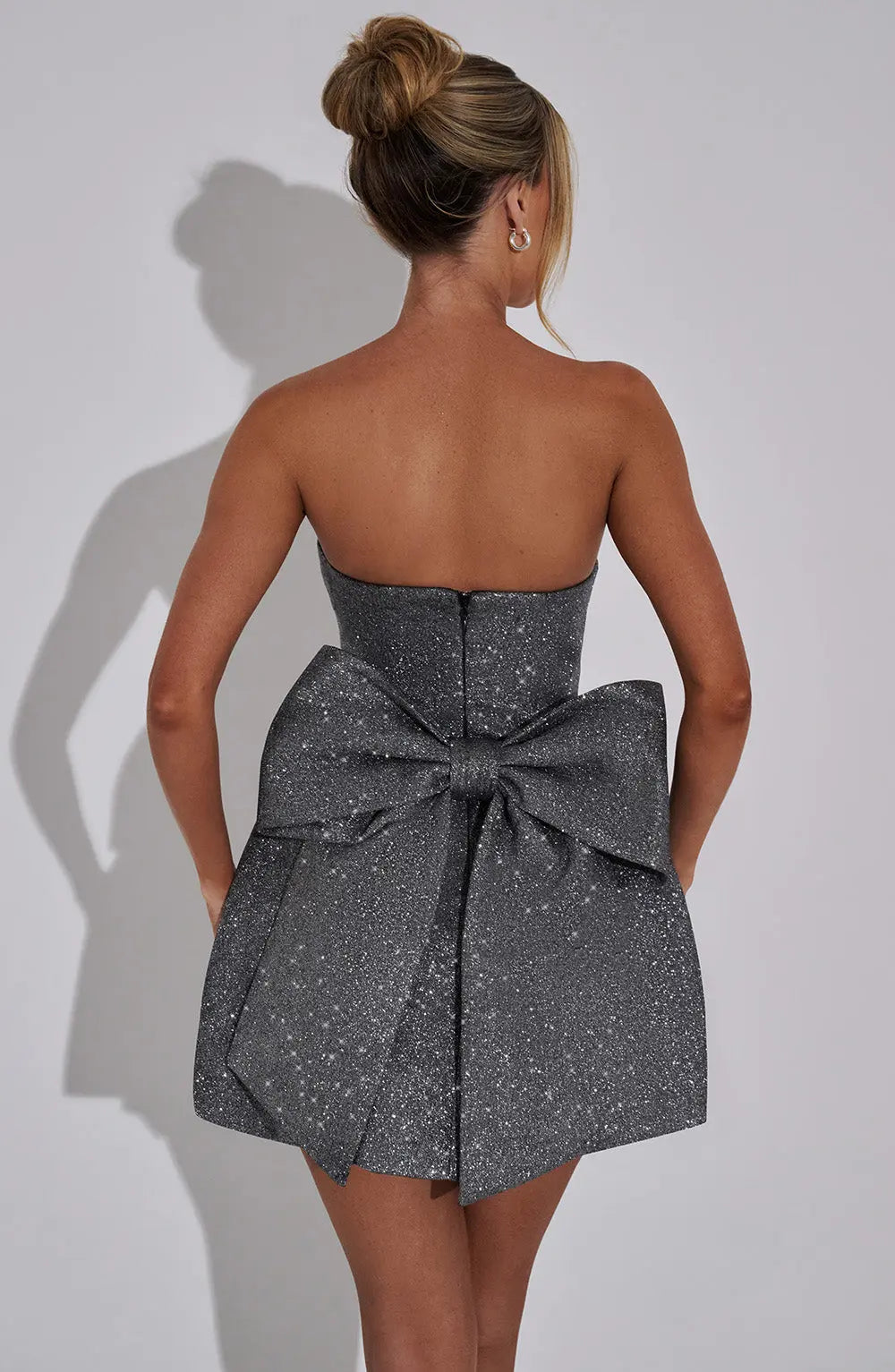 Valeria - Vestido corto brillante mujer