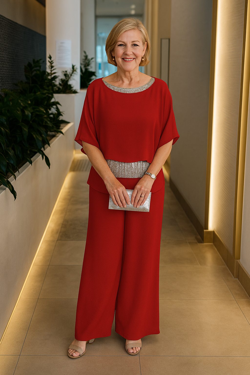 Valeria | Conjunto elegante pantalones + blusa