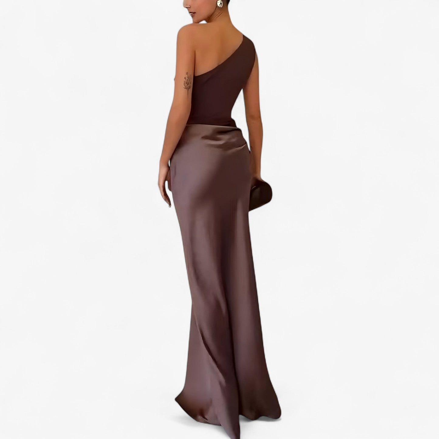 Clara – Vestido de fiesta asimétrico largo