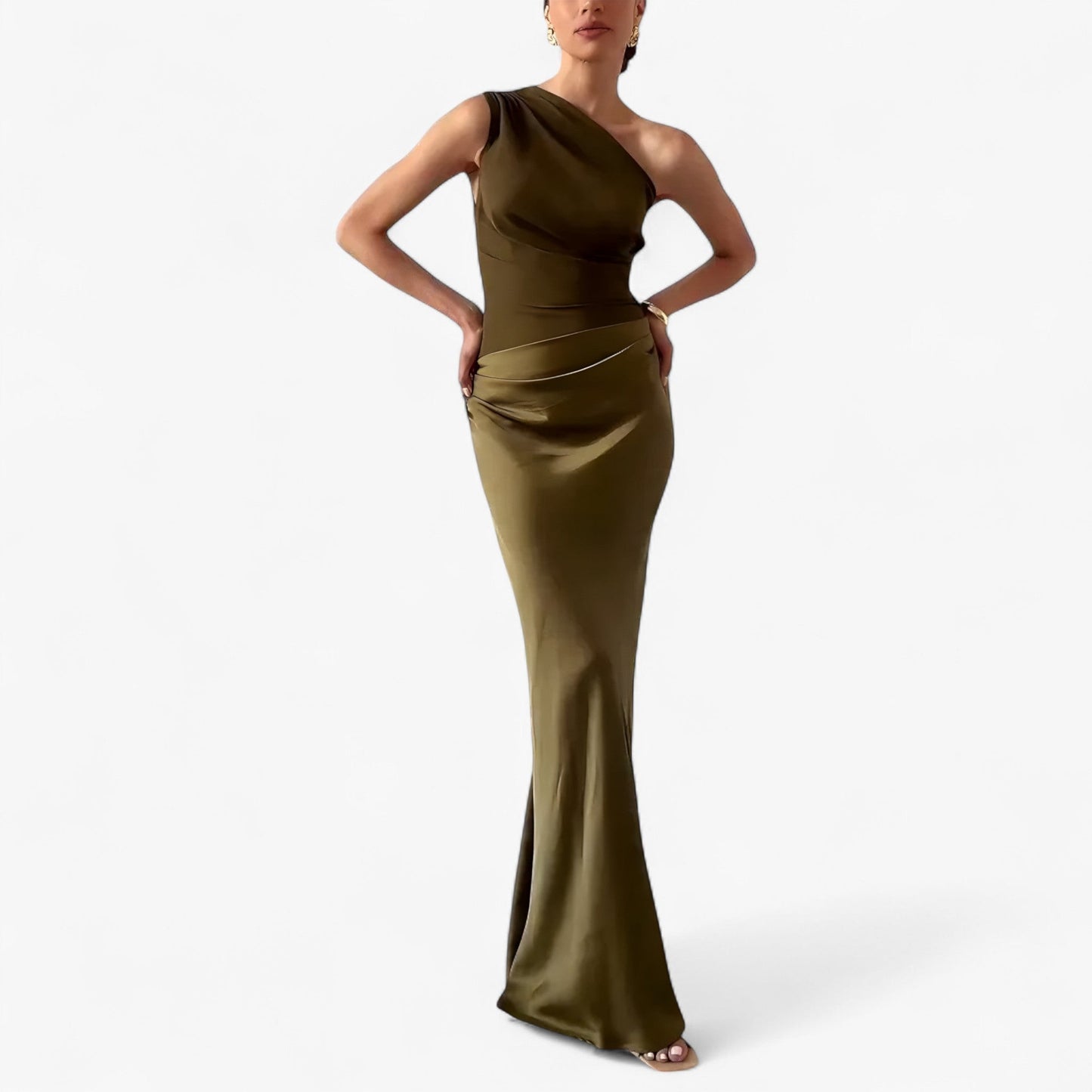 Damen Asymmetrisches Maxikleid für Festliche Anlässe 7