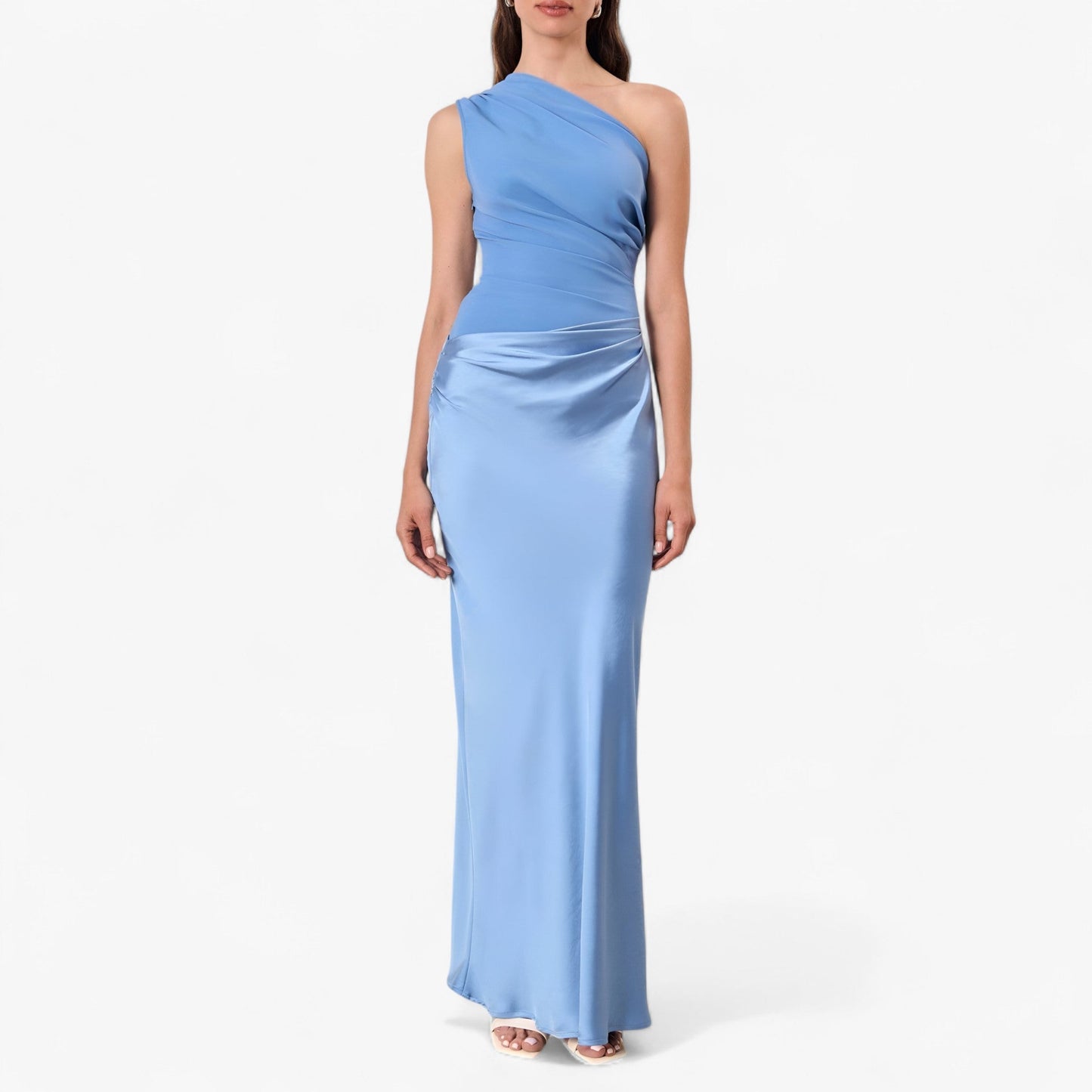 Clara – Vestido de fiesta asimétrico largo