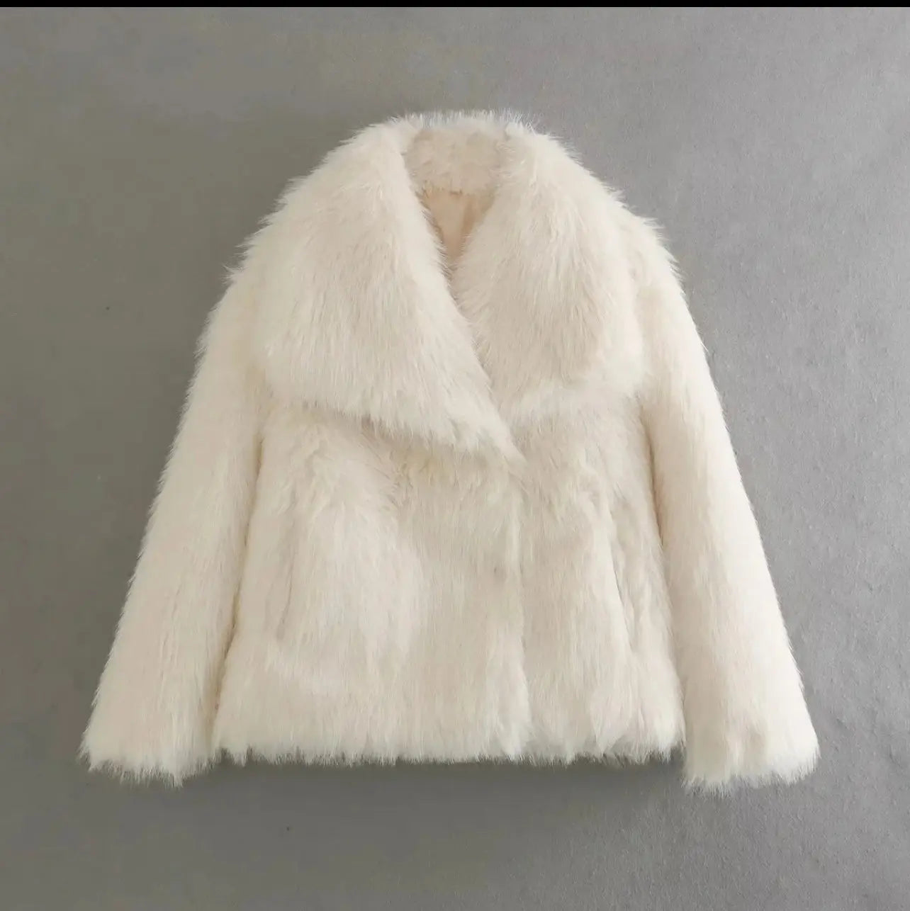 Sofía - chaqueta de pelo sintético mujer