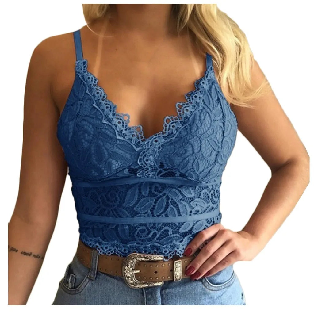 Candida | Chaleco crop top talla grande