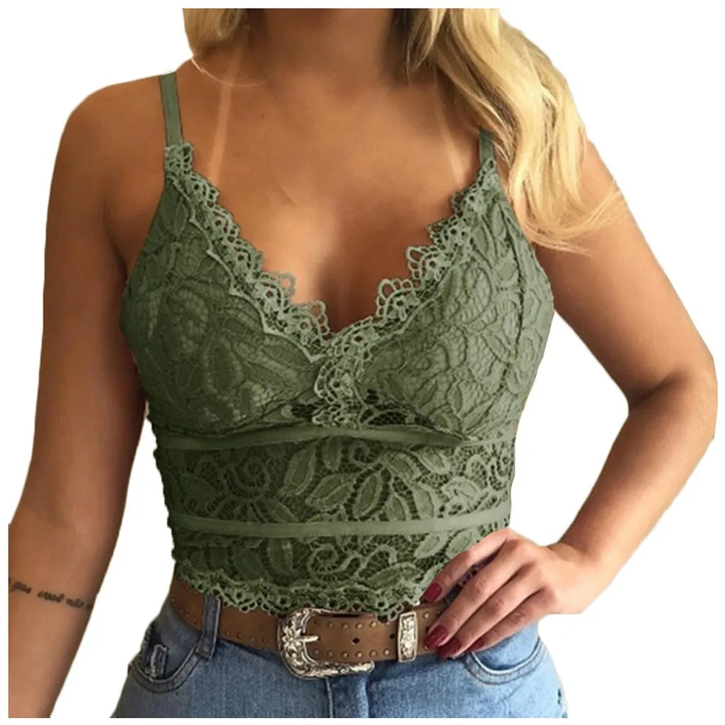 Candida | Chaleco crop top talla grande