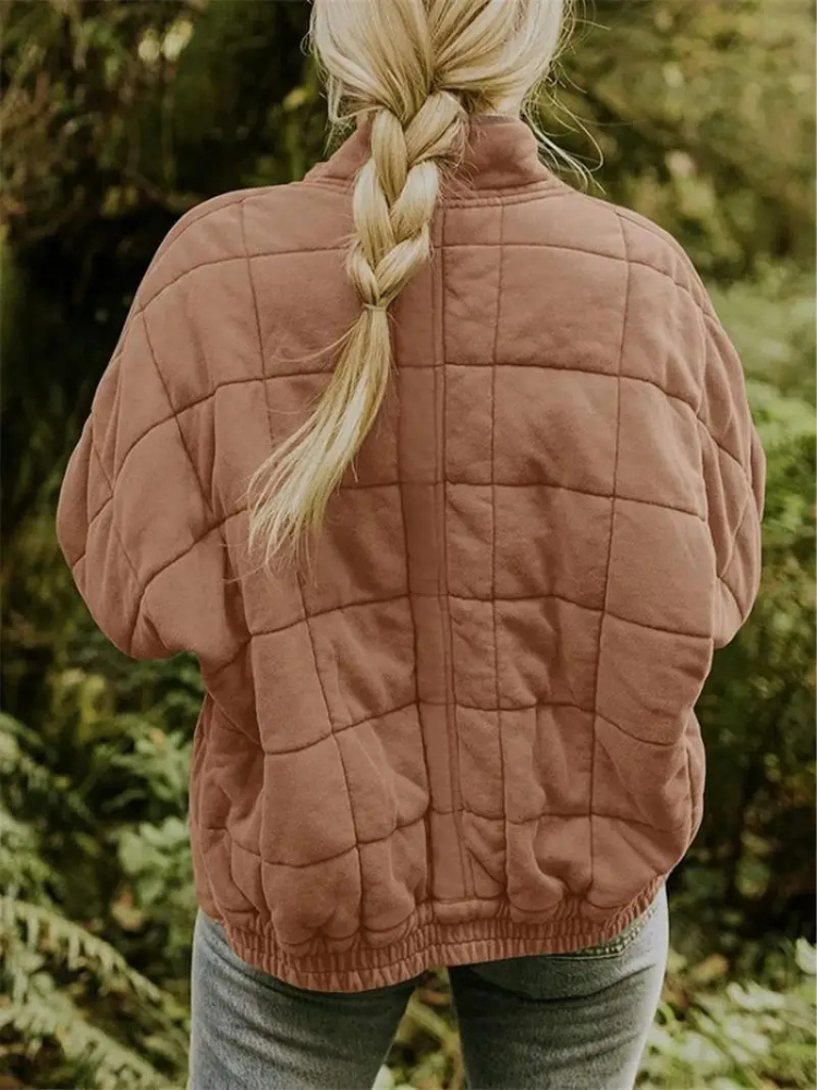 Kenlina | Chaqueta sobredimensionada acolchada para mujeres