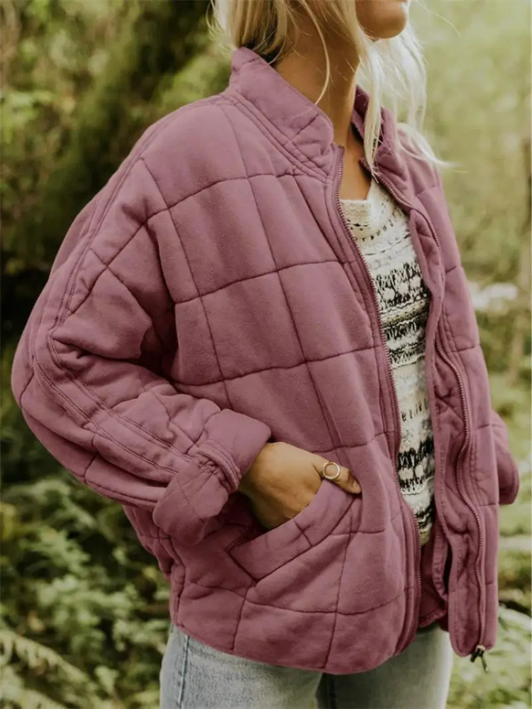 Kenlina | Chaqueta sobredimensionada acolchada para mujeres