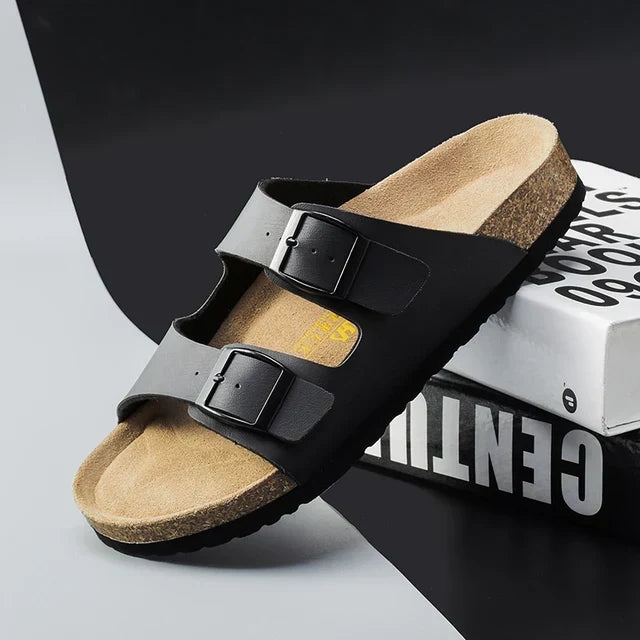 Jaryk | Sandalias de cuero para hombre para el verano