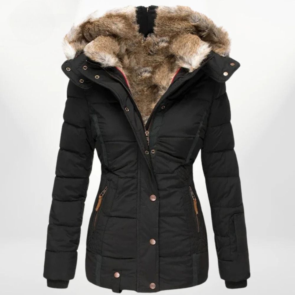 Linde – Chaqueta Acolchada con Forro de Pelo Sintético