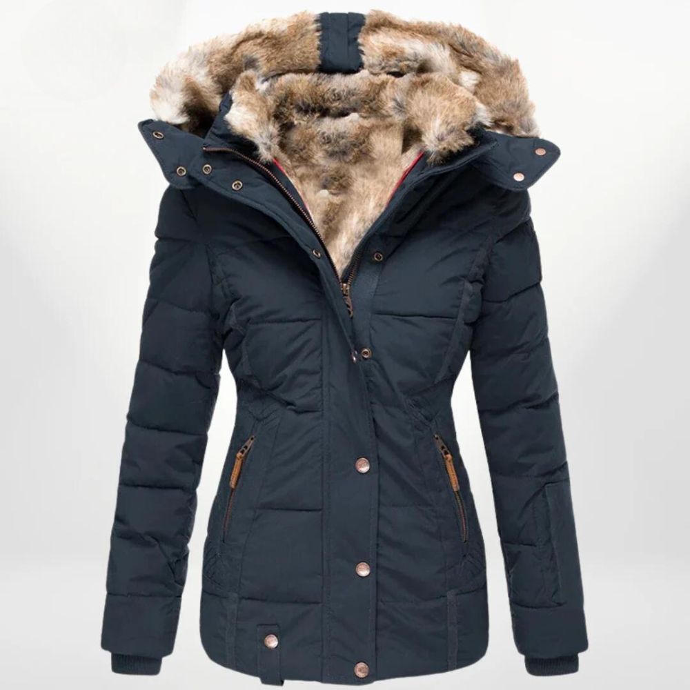 Linde – Chaqueta Acolchada con Forro de Pelo Sintético