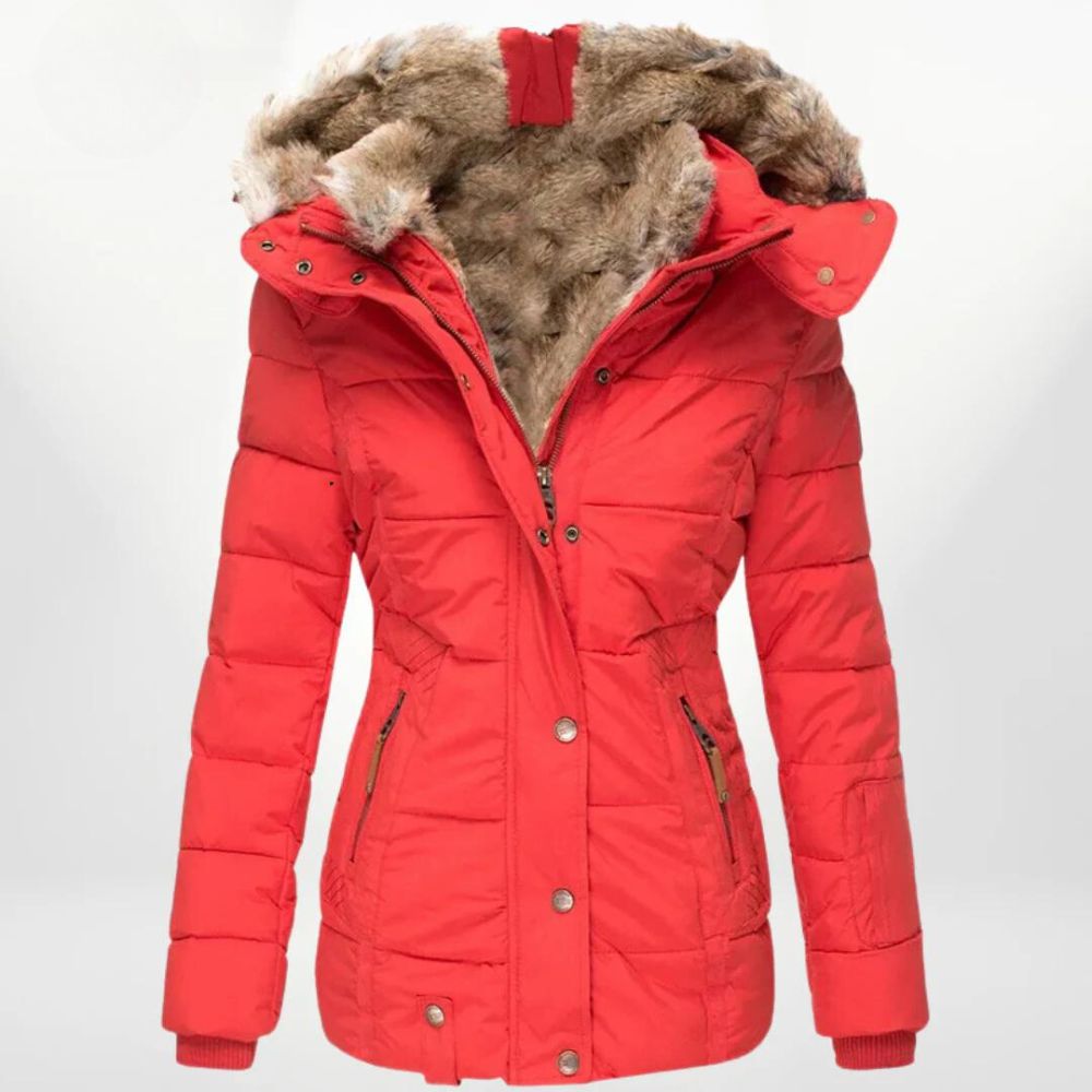 Linde – Chaqueta Acolchada con Forro de Pelo Sintético