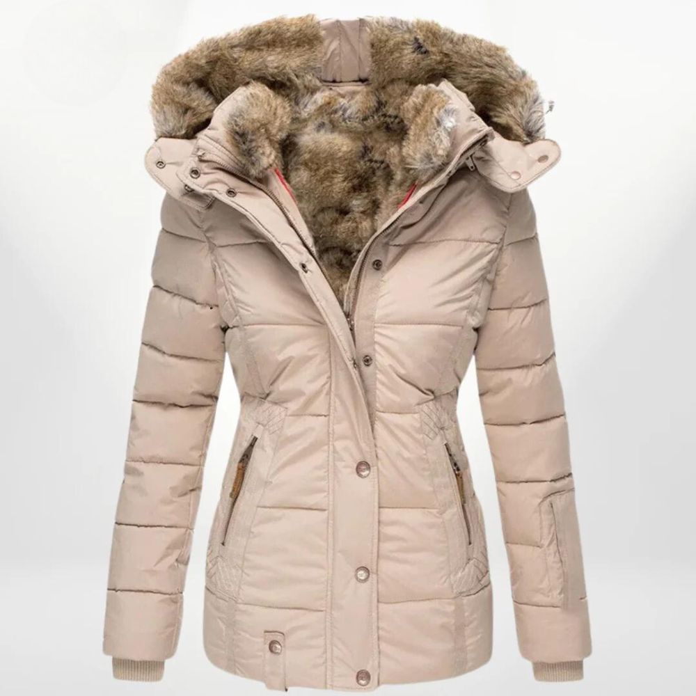 Linde – Chaqueta Acolchada con Forro de Pelo Sintético