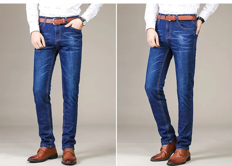 Diego - Pantalón vaquero elástico de hombre corte slim