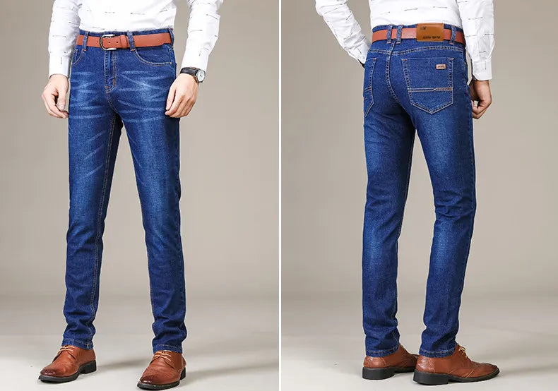 Diego - Pantalón vaquero elástico de hombre corte slim
