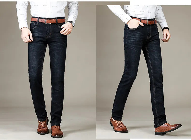 Diego - Pantalón vaquero elástico de hombre corte slim