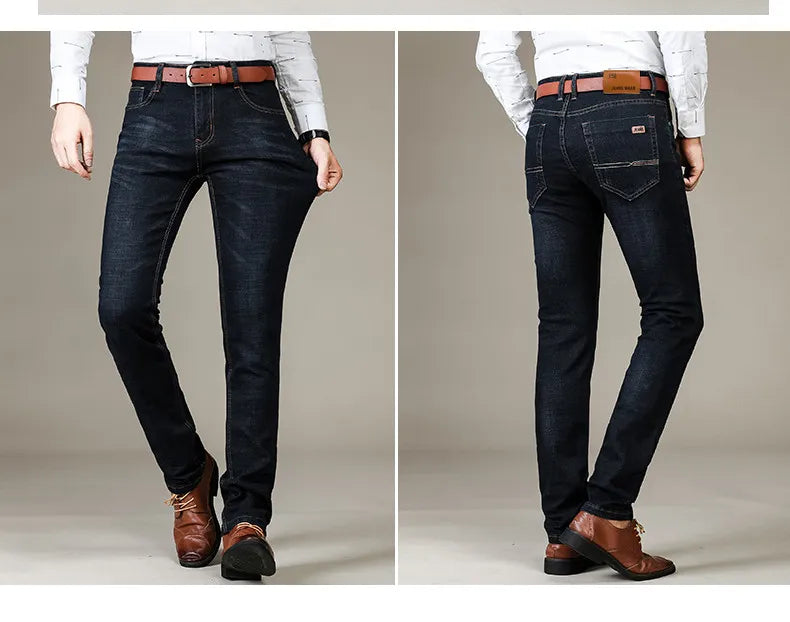 Diego - Pantalón vaquero elástico de hombre corte slim